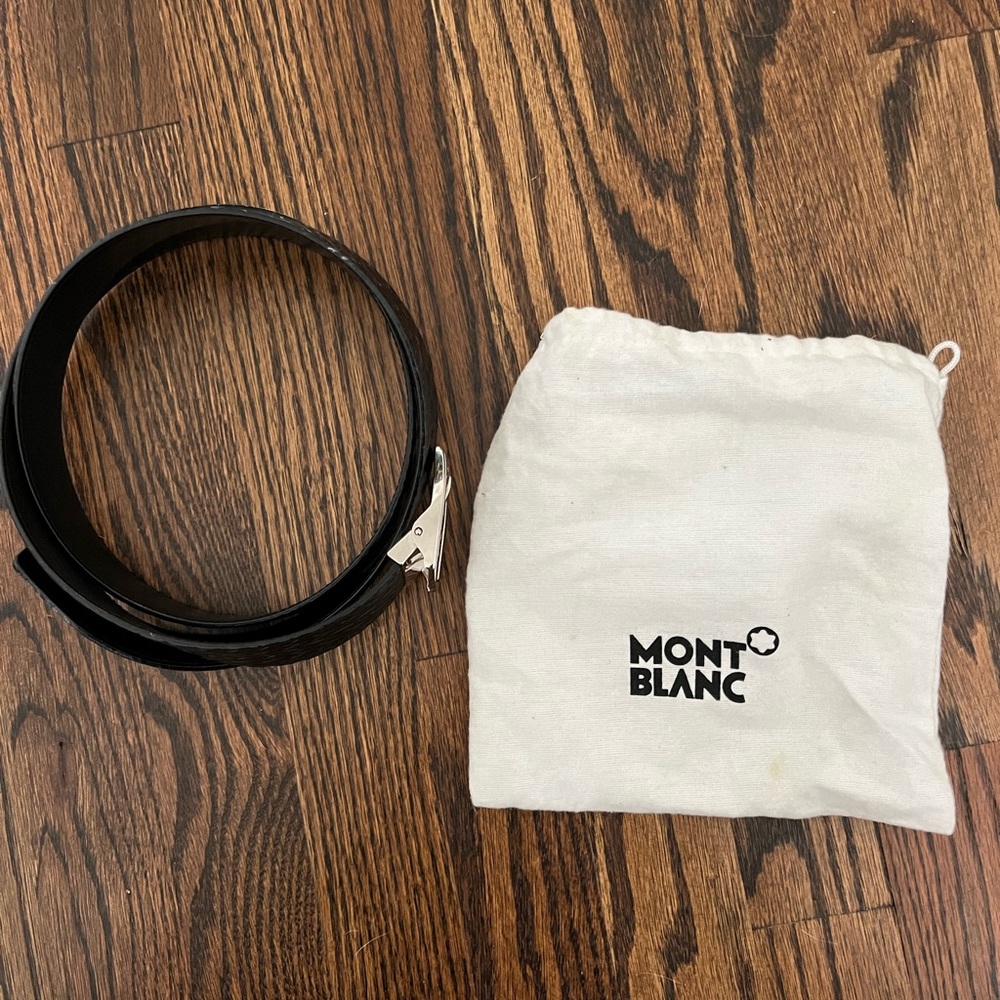 Mont Blanc Mens belt new without tags